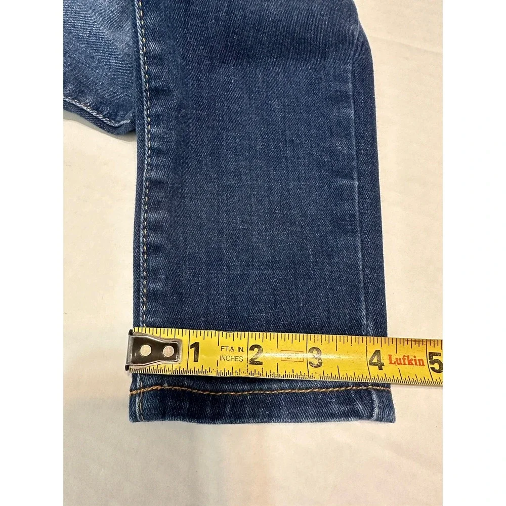 Pilcro Anthropologie‎ Jeans 26 Blue High-Rise Skinny Denim Cotton Stretch